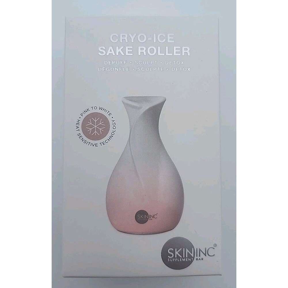 Skin Inc Cryo-Ice Sake Roller Depuff Sculpt Detox - NEW in Sealed Box
